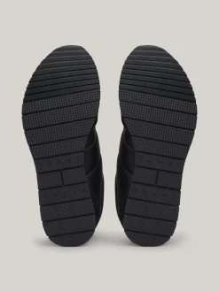 Sneakersy*Tommy Hilfiger Sznurowane Buty Sportowe Do Biegania Z Logo BLACK
