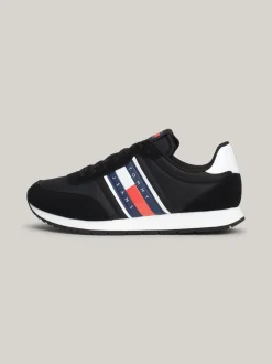 Sneakersy*Tommy Hilfiger Sznurowane Buty Sportowe Do Biegania Z Logo BLACK