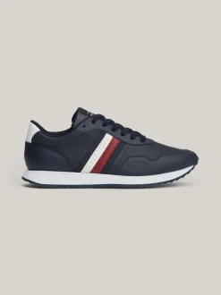 Sneakersy*Tommy Hilfiger Sznurowane Buty Sportowe Z Sygnowaną Taśmą DESERT SKY