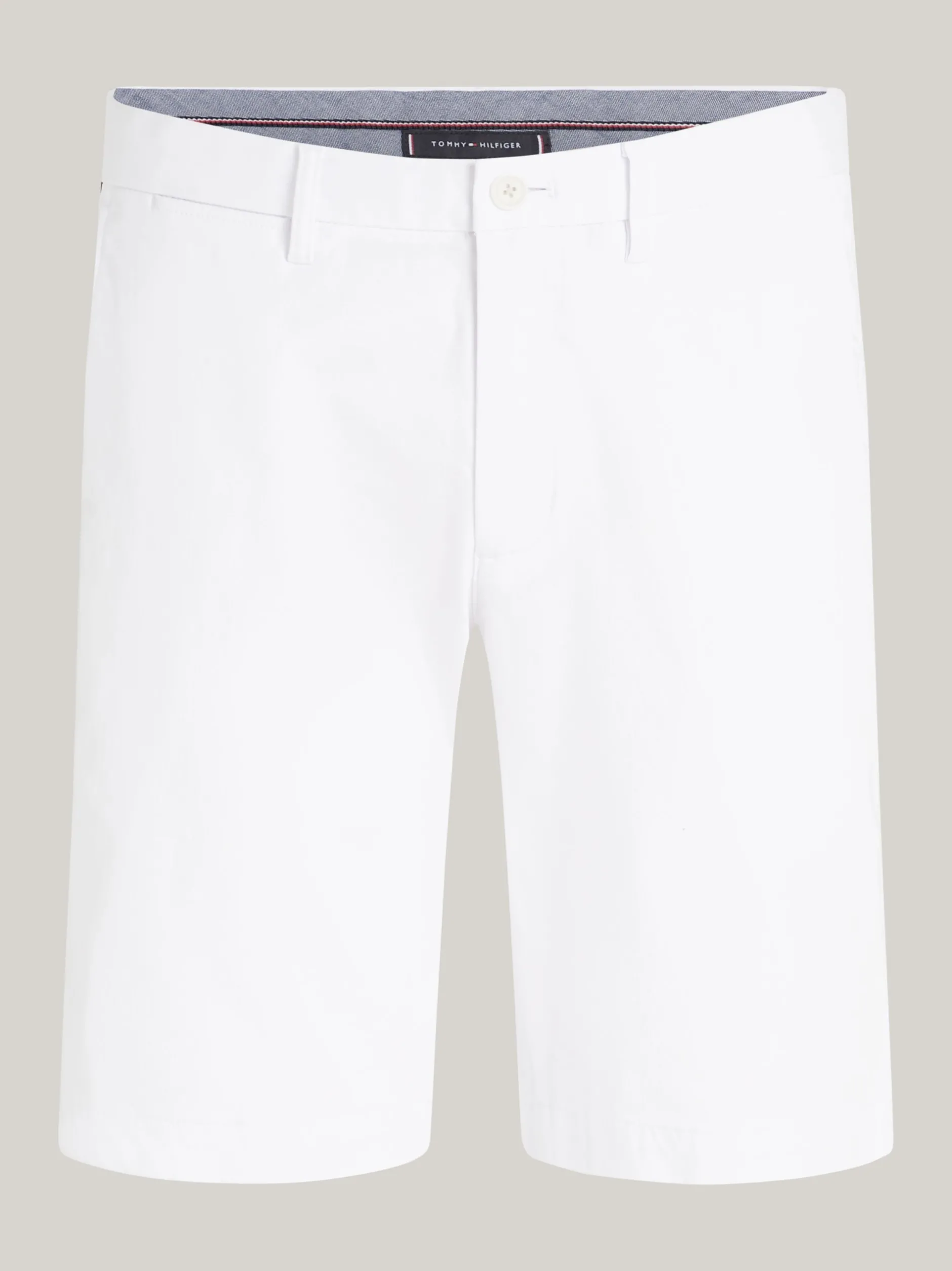 Szorty*Tommy Hilfiger Szorty Brooklyn W Stylu Chinosów Z Kolekcji 1985 TH OPTIC WHITE