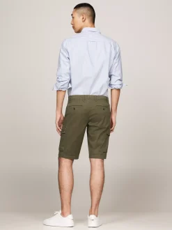 Szorty*Tommy Hilfiger Szorty Cargo Z Kolekcji 1985 ARMY GREEN