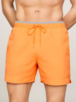 Stroje Kąpielowe*Tommy Hilfiger Szorty Do Pływania TH Essential Z Troczkami DAYLIGHT ORANGE