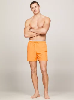 Stroje Kąpielowe*Tommy Hilfiger Szorty Do Pływania TH Essential Z Troczkami DAYLIGHT ORANGE
