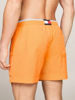 Stroje Kąpielowe*Tommy Hilfiger Szorty Do Pływania TH Essential Z Troczkami DAYLIGHT ORANGE