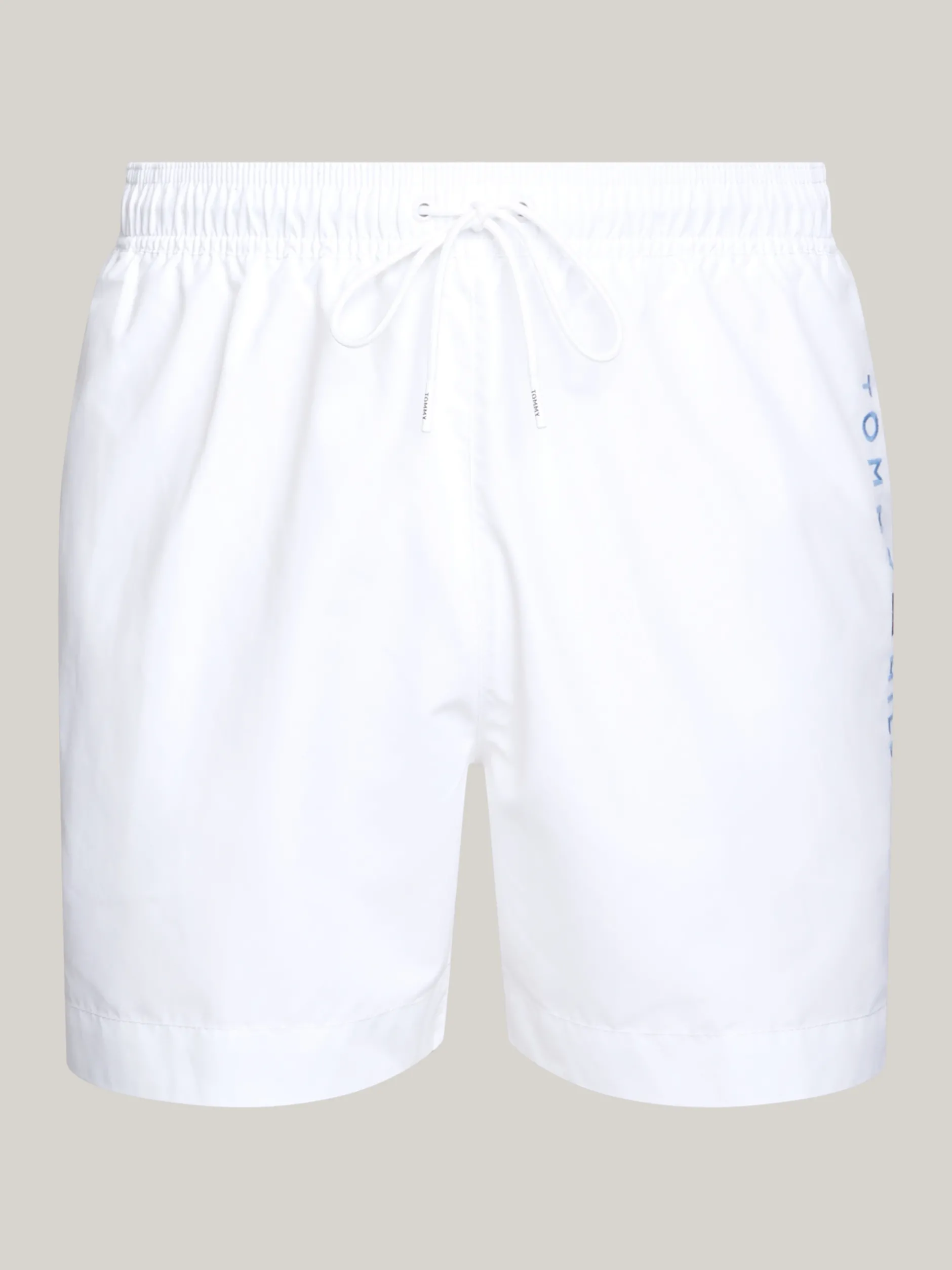 Stroje Kąpielowe*Tommy Hilfiger Szorty Do Pływania TH Original Z Troczkami TH OPTIC WHITE