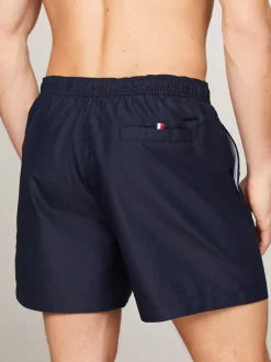 Stroje Kąpielowe*Tommy Hilfiger Szorty Do Pływania Z Logo Hilfiger DESERT SKY