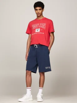 Szorty*Tommy Hilfiger Szorty Dresowe Archive Do Gry W Koszykówkę DARK NIGHT NAVY