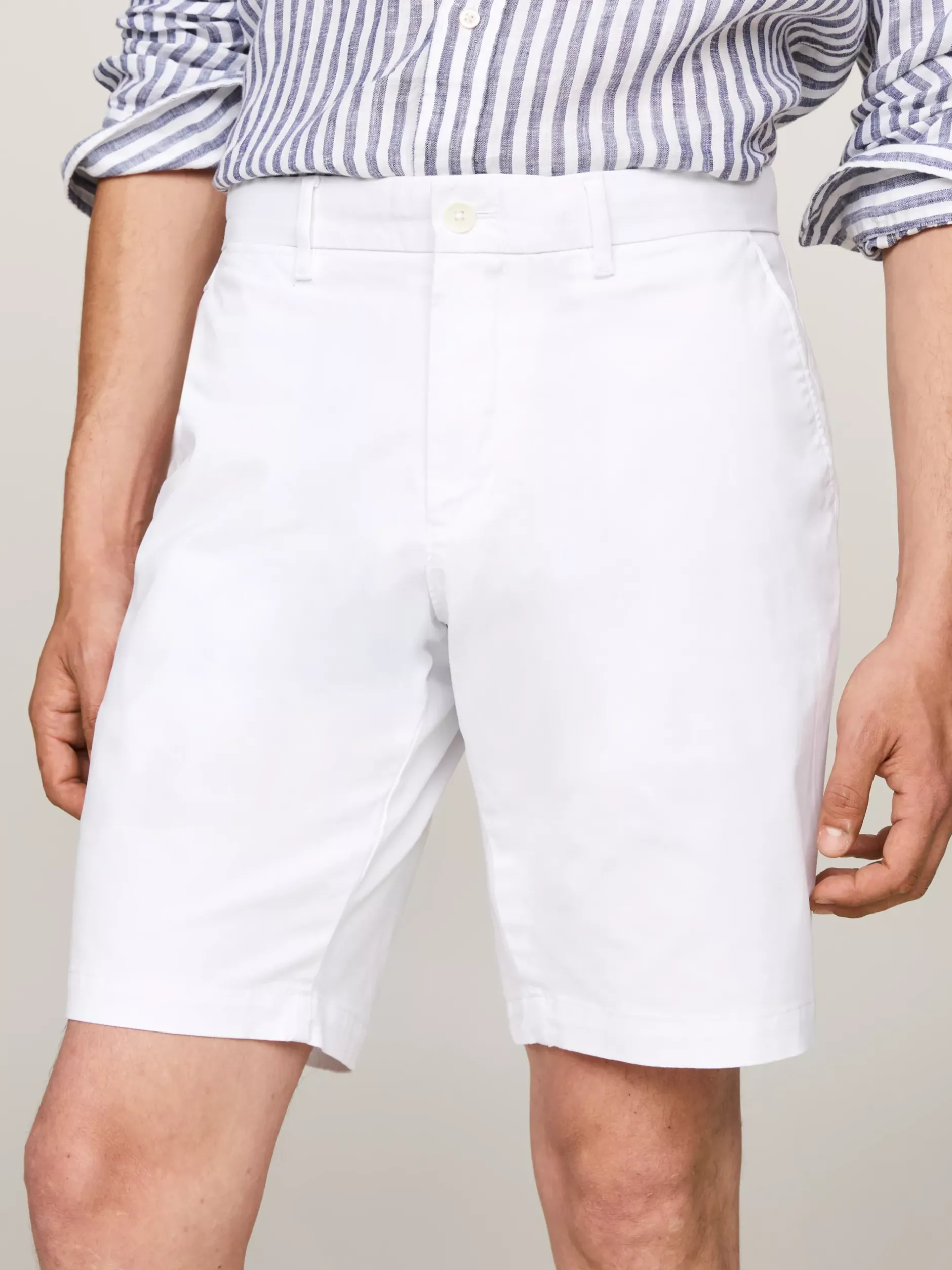 Szorty*Tommy Hilfiger Szorty Harlem 1985 Collection TH OPTIC WHITE