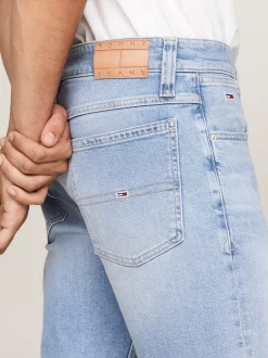 Szorty*Tommy Hilfiger Szorty Jeansowe Ronnie Z Efektem Wyblaknięcia DENIM LIGHT