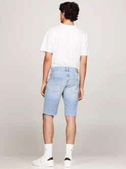 Szorty*Tommy Hilfiger Szorty Jeansowe Ronnie Z Efektem Wyblaknięcia DENIM LIGHT