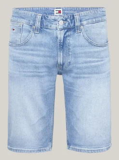 Szorty*Tommy Hilfiger Szorty Jeansowe Ronnie Z Efektem Wyblaknięcia DENIM LIGHT