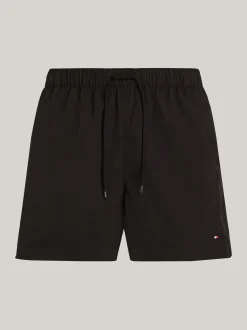 Stroje Kąpielowe*Tommy Hilfiger Szorty Kąpielowe Essential Do Połowy Uda BLACK