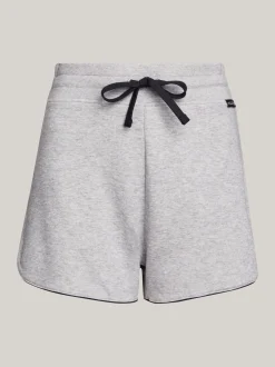 Stroje Domowe*Tommy Hilfiger Szorty Od Piżamy Z Kolekcji Hilfiger Monotype LIGHT GREY HT