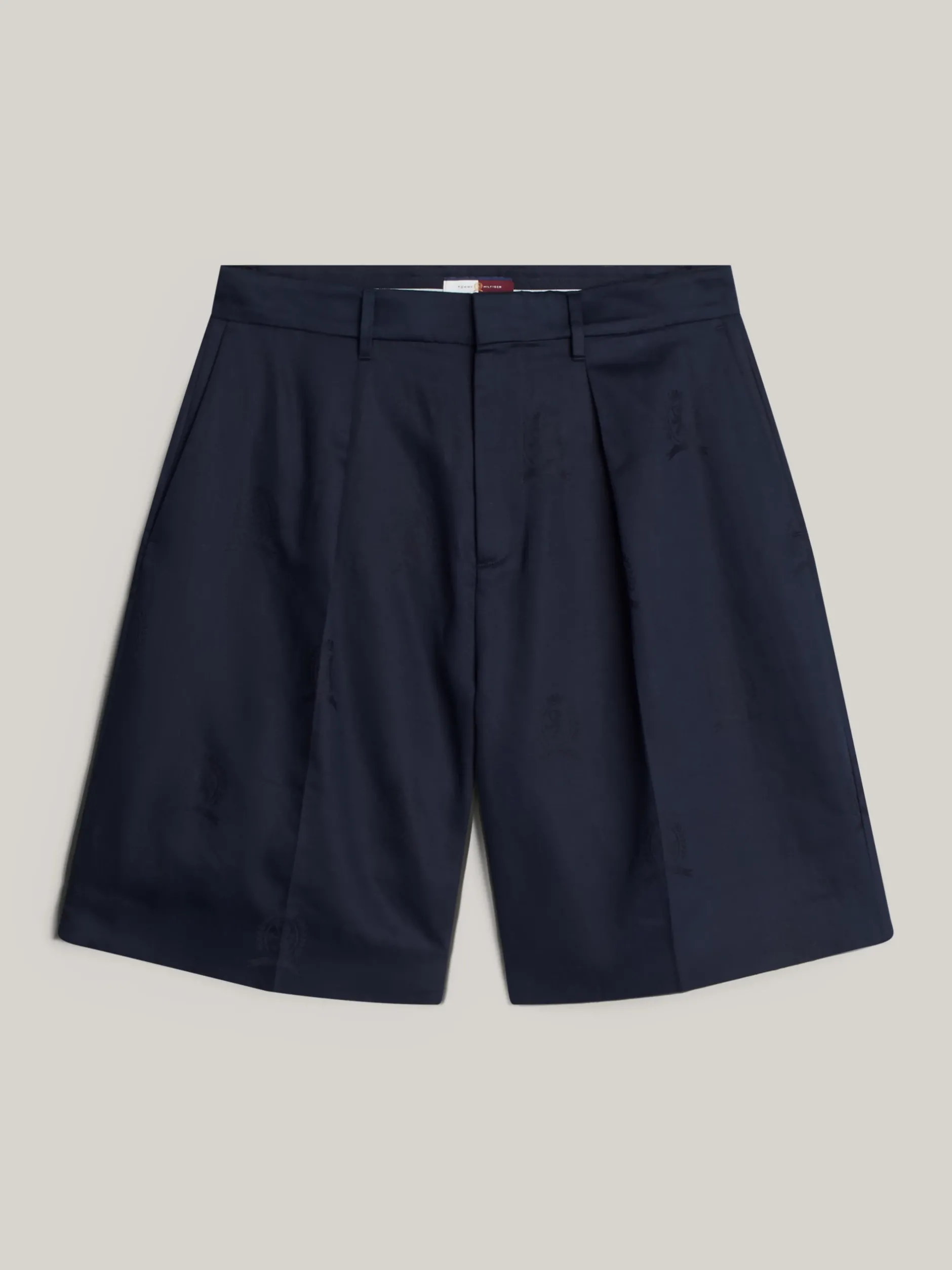 Szorty*Tommy Hilfiger Szorty-chinosy Z Szerokimi Nogawkami DESERT SKY