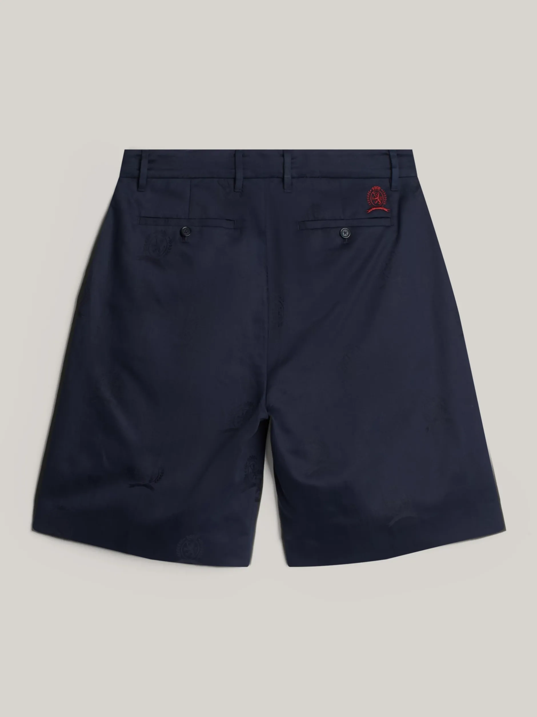 Szorty*Tommy Hilfiger Szorty-chinosy Z Szerokimi Nogawkami DESERT SKY