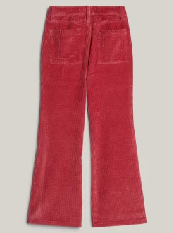 Spodnie, Szorty I Spódnice*Tommy Hilfiger Sztruksowe Spodnie Adaptive HERITAGE PINK
