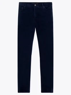 Spodnie*Tommy Hilfiger Sztruksowe Spodnie Denton AEGEAN SEA