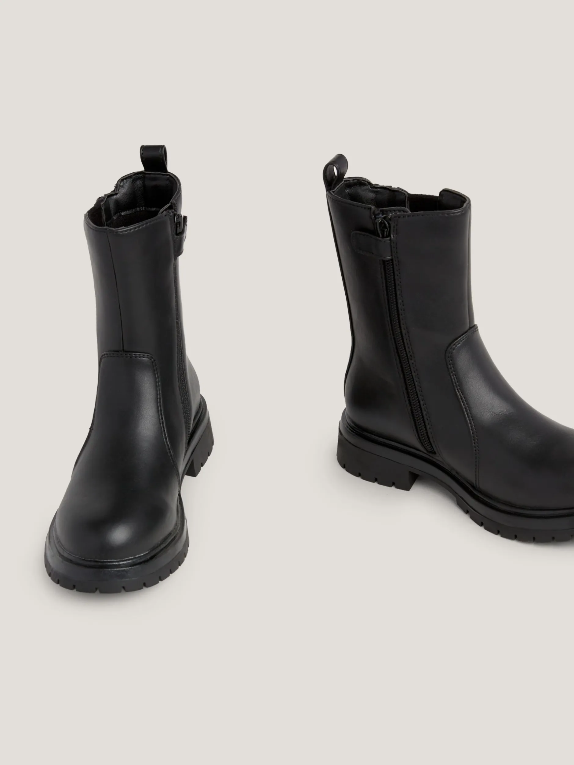 Obuwie I Akcesoria*Tommy Hilfiger Sztyblety Na Podeszwie Z Protektorem BLACK