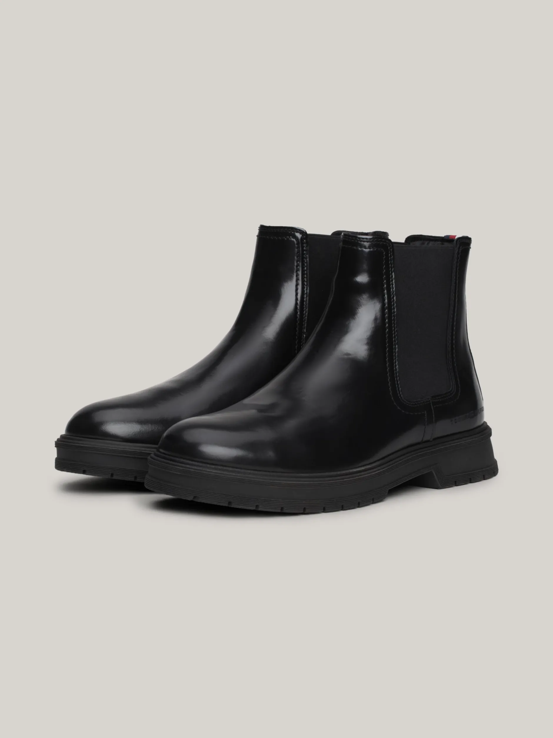 Sztyblety|Buty*Tommy Hilfiger Sztyblety Z Ciepłą Wyściółką BLACK