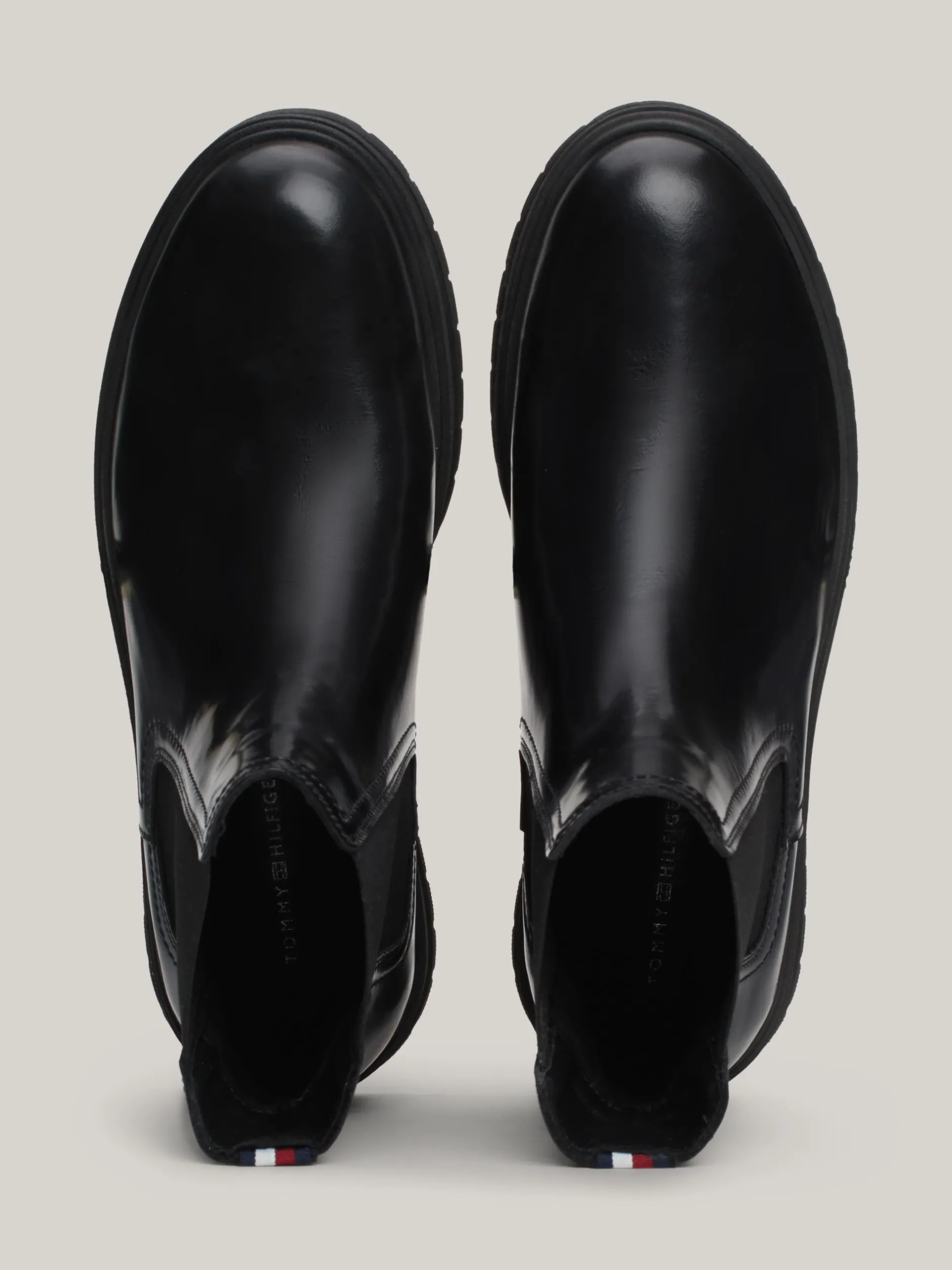 Sztyblety|Buty*Tommy Hilfiger Sztyblety Z Ciepłą Wyściółką BLACK