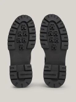 Sztyblety|Buty*Tommy Hilfiger Sztyblety Z Lakierowanej Skóry BLACK
