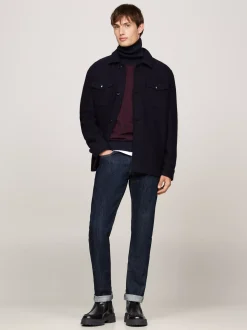 Sztyblety|Buty*Tommy Hilfiger Sztyblety Z Lakierowanej Skóry BLACK