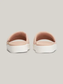 Sandały*Tommy Hilfiger Szykowne Klapki Basenowe Z Kolekcji Casual PINK BLOOM