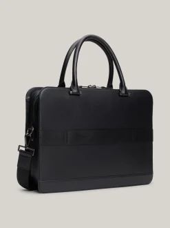 Torby Na Laptopa*Tommy Hilfiger Teksturowana Torba Na Laptop TH MONOGRAM