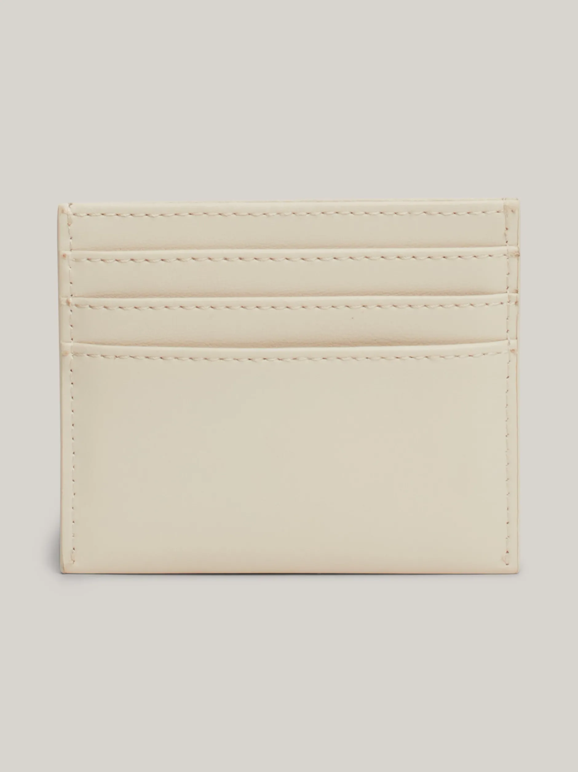 Portfele & Breloczki Do Kluczy*Tommy Hilfiger Teksturowane Etui Na Karty CLASSIC BEIGE