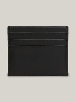 Portfele & Breloczki Do Kluczy*Tommy Hilfiger Teksturowane Etui Na Karty BLACK
