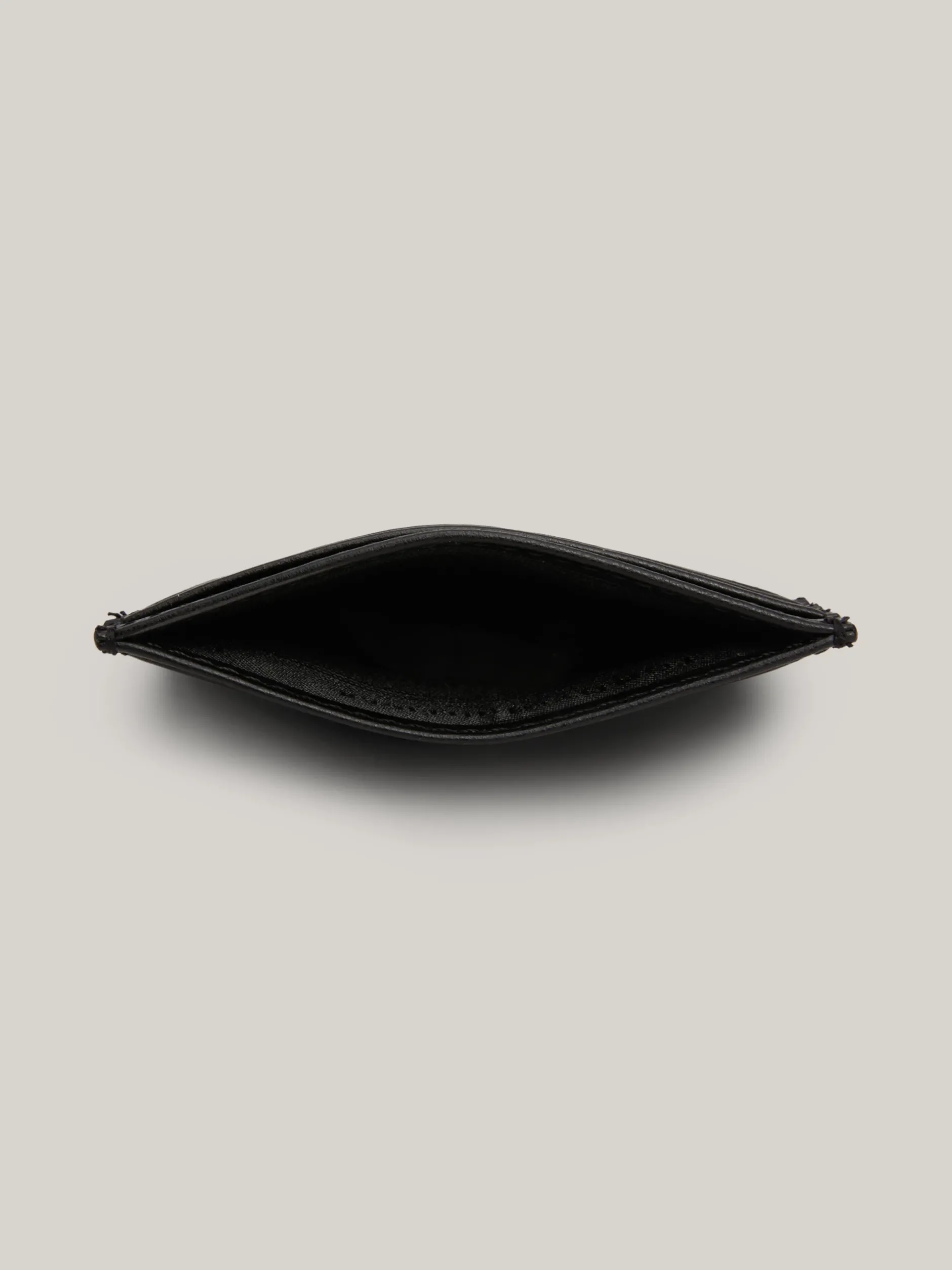 Portfele & Breloczki Do Kluczy*Tommy Hilfiger Teksturowane Etui Na Karty BLACK