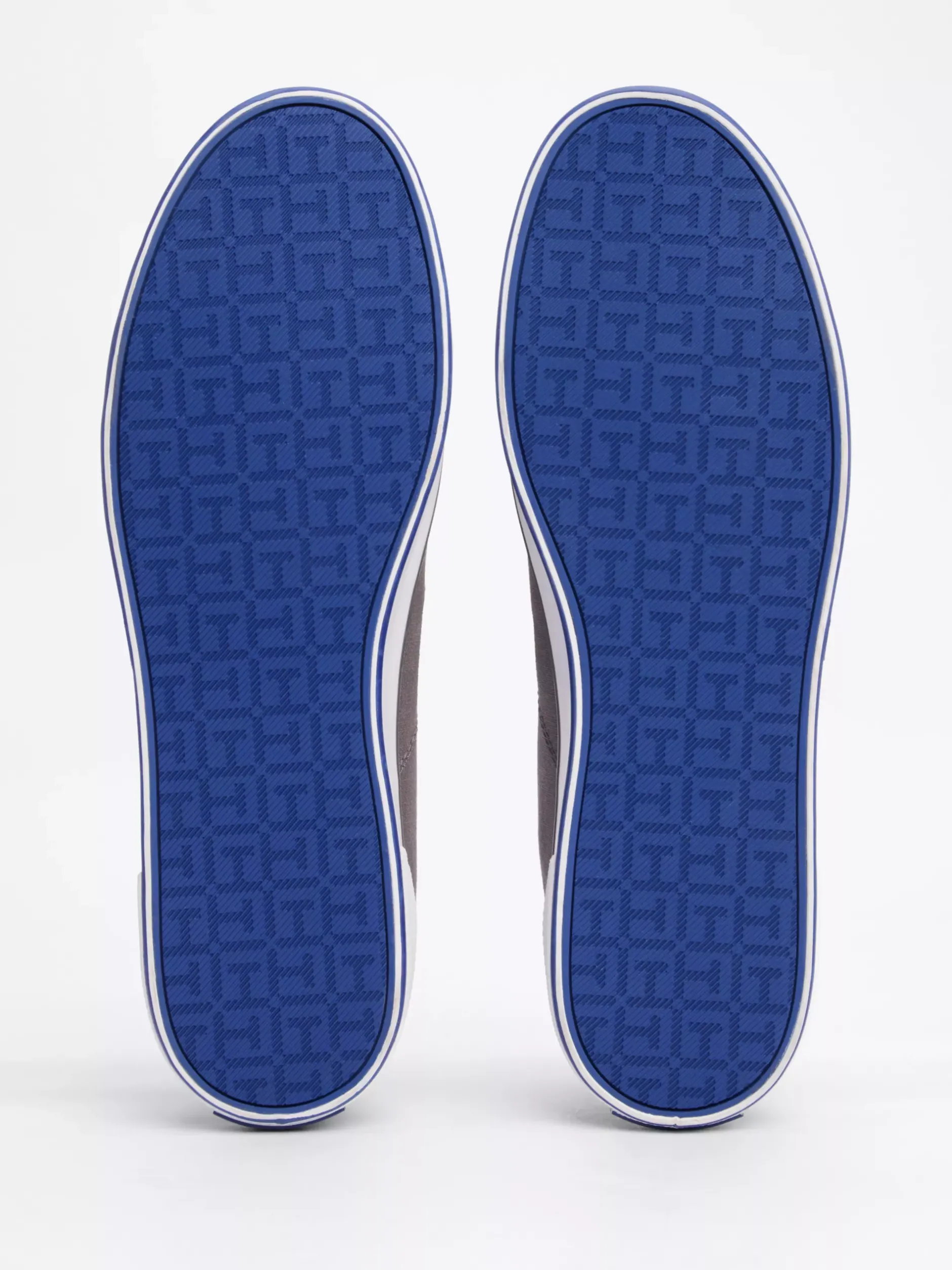 Sneakersy*Tommy Hilfiger Tenisówki Płócienne Sznurowane STEEL GREY