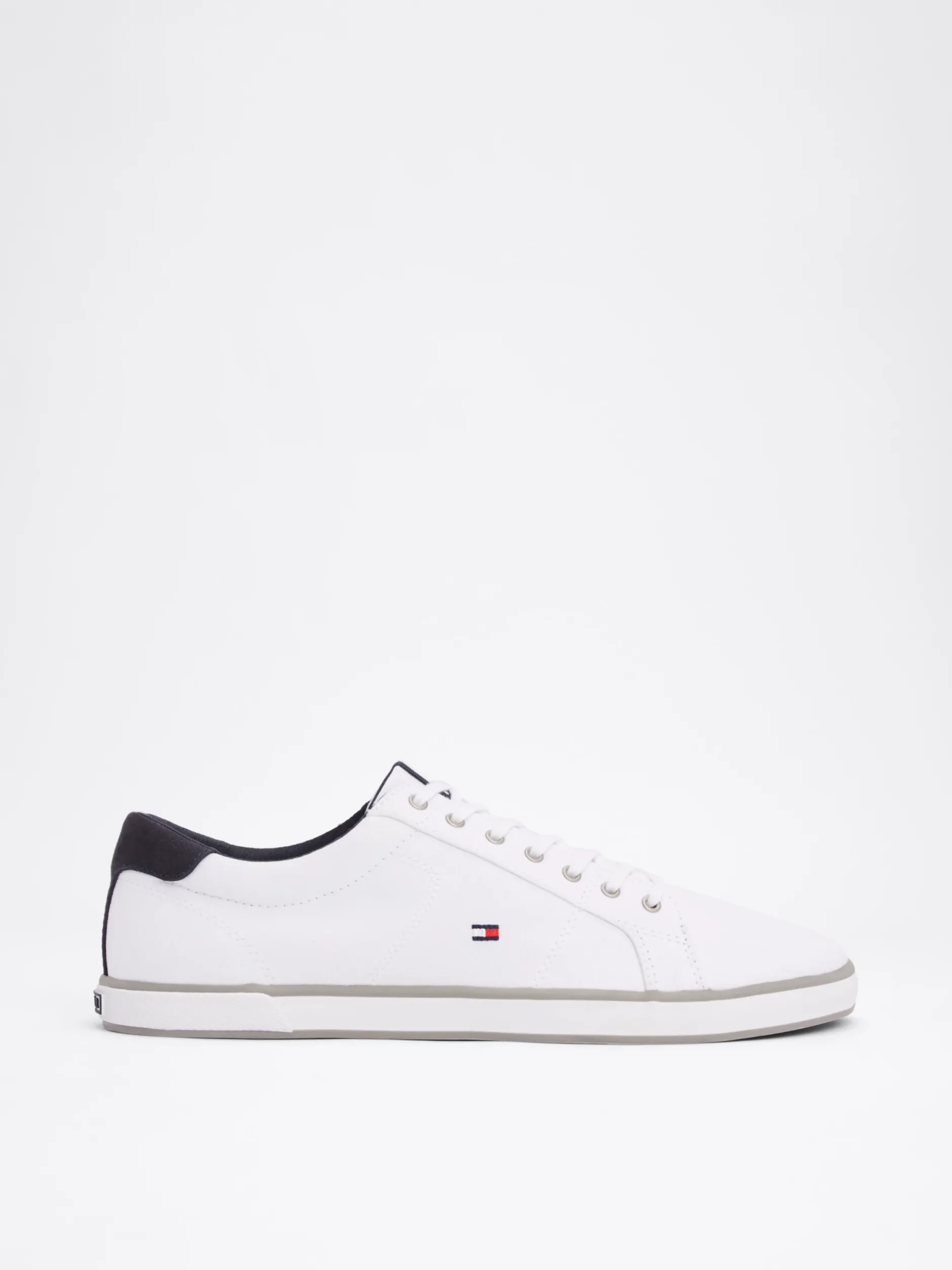 White Trainers|Sneakersy*Tommy Hilfiger Tenisówki Płócienne Sznurowane WHITE