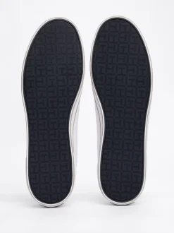 White Trainers|Sneakersy*Tommy Hilfiger Tenisówki Płócienne Sznurowane WHITE