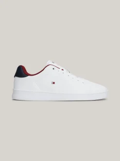 White Trainers|Sneakersy*Tommy Hilfiger Tenisówki Z Podeszwą Typu Cupsole WHITE