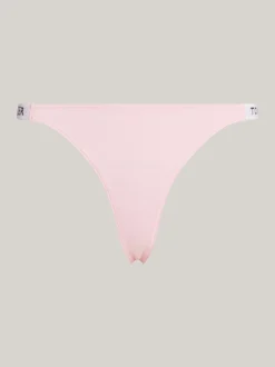 Figi|Bielizna*Tommy Hilfiger Thongi TH Heritage Z Logo BALLET PINK