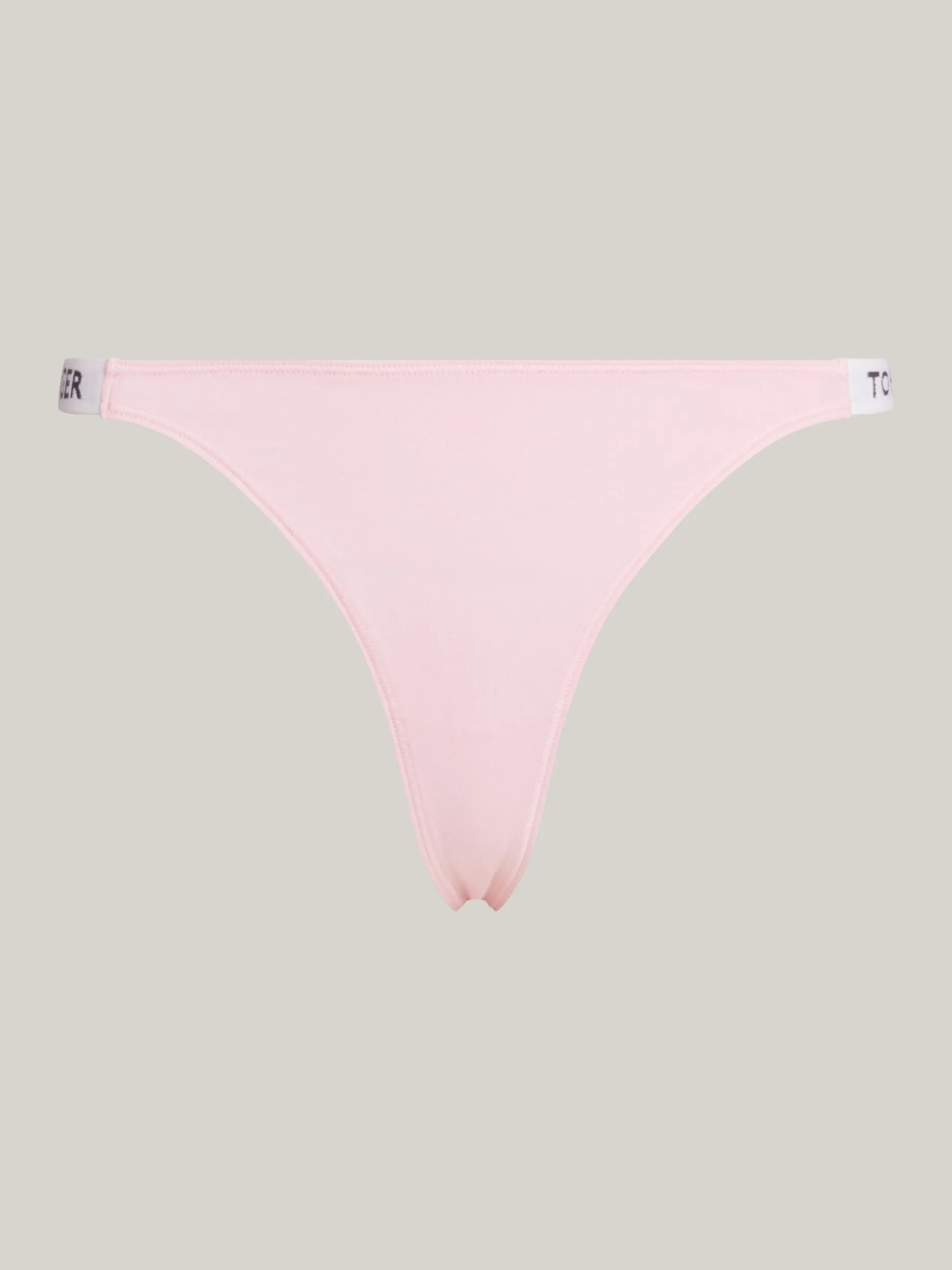 Figi|Bielizna*Tommy Hilfiger Thongi TH Heritage Z Logo BALLET PINK