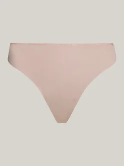 Figi|Bielizna*Tommy Hilfiger Thongi Z Logo W Kolorze Tła BALANCED BEIGE