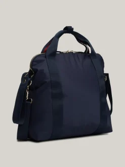 Obuwie I Akcesoria|Obuwie I Akcesoria*Tommy Hilfiger Torba Do Przewijania Z Plakietką Z Monogramem TH SPACE BLUE