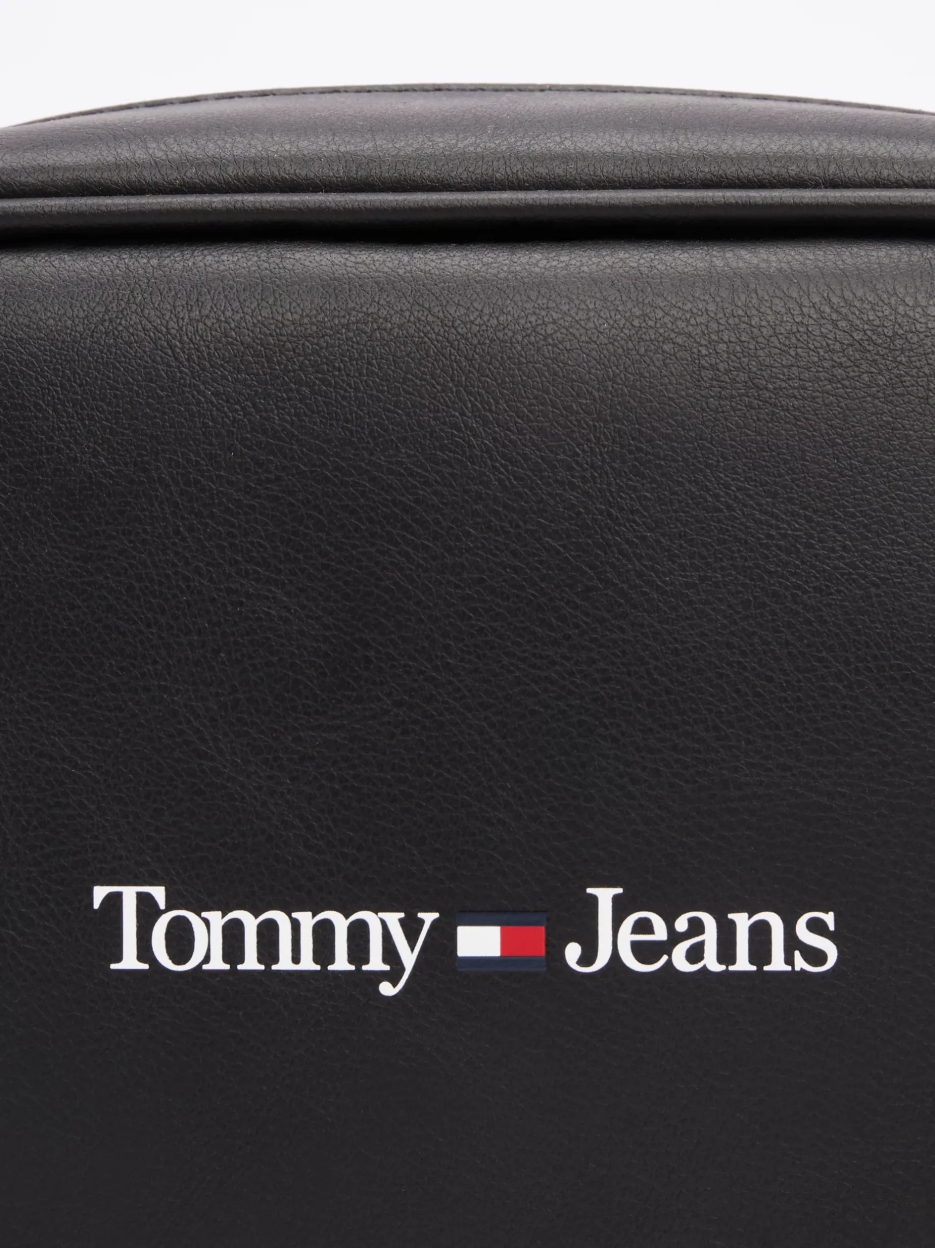 Torebki Na Pasku*Tommy Hilfiger Torba Na Aparat Z Paskiem Na Ramię I Logo BLACK