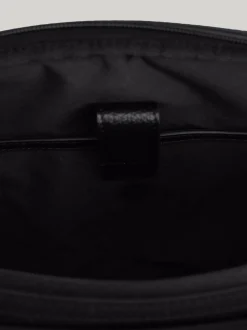 Torby Na Laptopa*Tommy Hilfiger Torba Na Laptopa Z Logo Na Pasku BLACK
