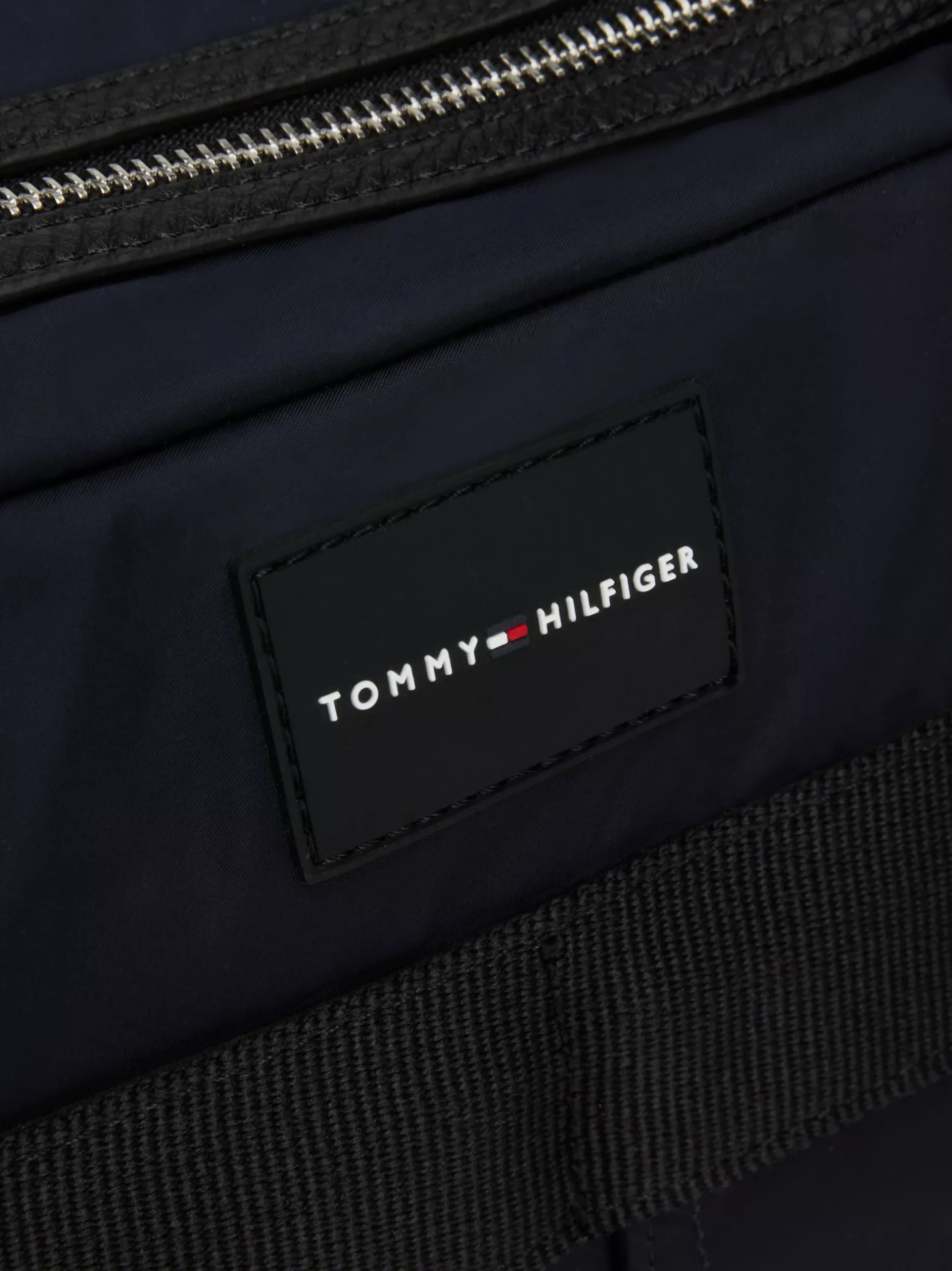 Torby Na Laptopa*Tommy Hilfiger Torba Na Laptopa Z Naszywką Z Logo SPACE BLUE