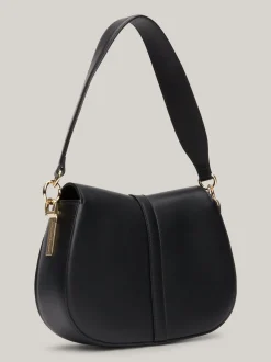 Torebki Na Pasku*Tommy Hilfiger Torba Na Ramię Heritage BLACK