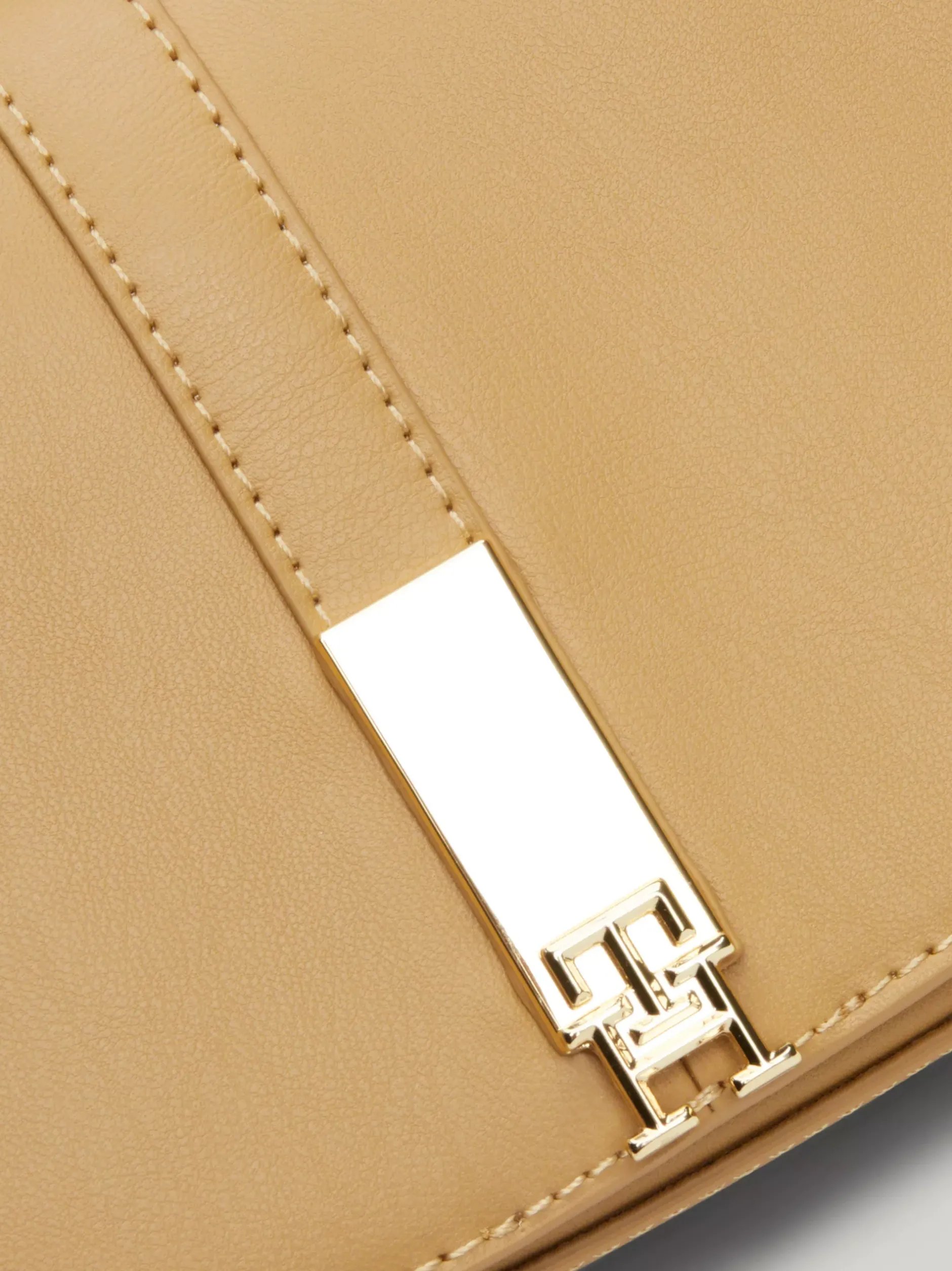Torebki Na Pasku*Tommy Hilfiger Torba Na Ramię Heritage Z łańcuszkiem CLASSIC KHAKI