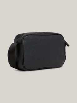 Torebki Na Pasku*Tommy Hilfiger Torba Reporterka Essential Z Metalowym Logo BLACK