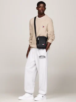 Torebki Na Pasku*Tommy Hilfiger Torba Reporterska BLACK