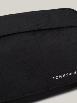 Torebki Na Pasku*Tommy Hilfiger Torba Reporterska Na Ramię BLACK