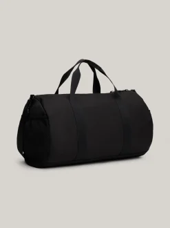 Duże Torby*Tommy Hilfiger Torba Sportowa Z Siateczkowymi Kieszeniami BLACK