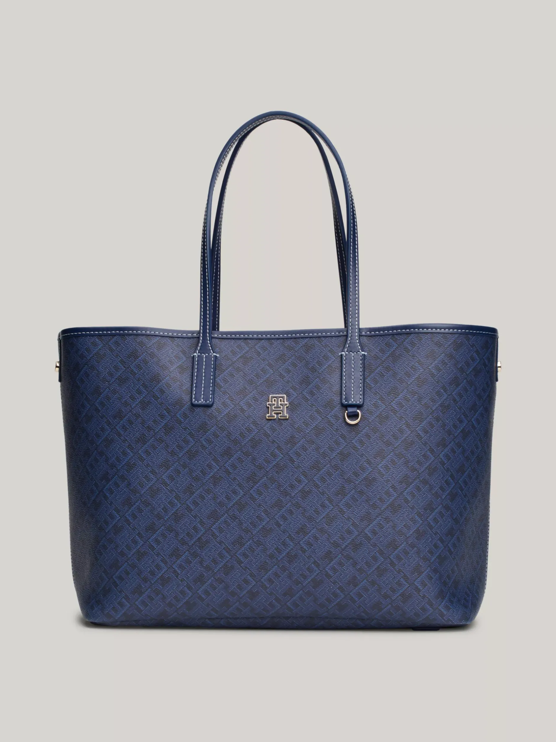 Torebki Tote*Tommy Hilfiger Torba TH Monoplay Z Przegrodą Na Laptopa SPACE BLUE