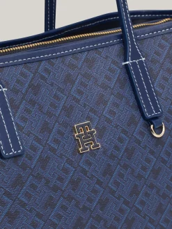 Torebki Tote*Tommy Hilfiger Torba TH Monoplay Z Przegrodą Na Laptopa SPACE BLUE